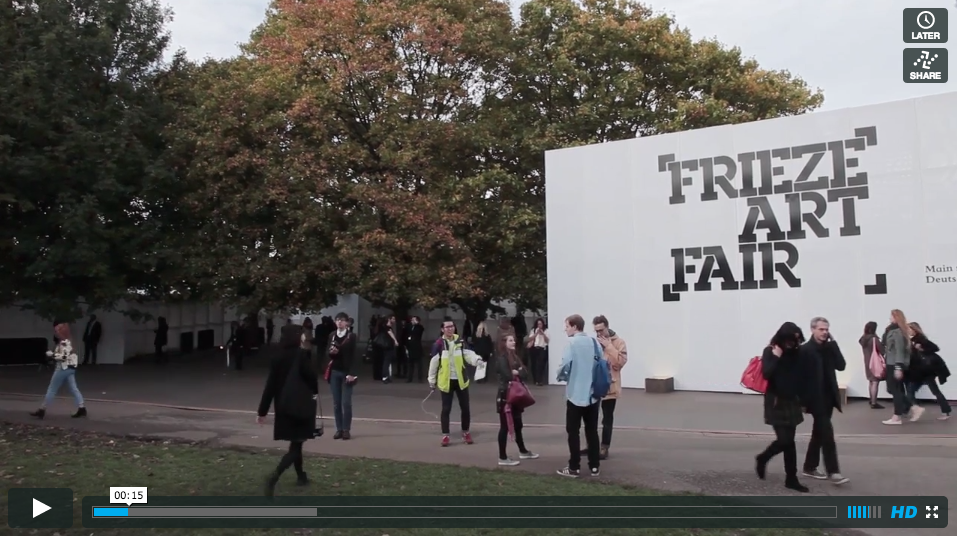 Interview with Angelo Plessas at Frieze 2013