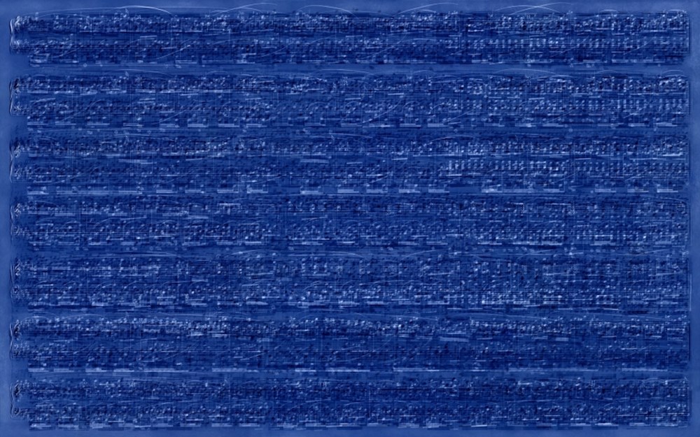 Idris Khan: Blue Rhythms at Sean Kelly