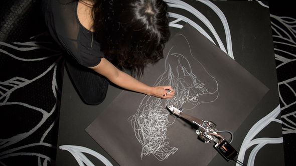 Sougwen Chung Wins Excellence Award at Japan Media Arts Festival 2016